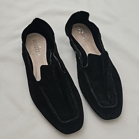 SCHUTZ SUEDE SHOES SIZE 9.5B - Picture 1 of 9